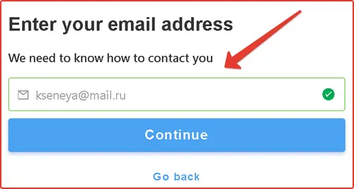 нажимаем «Continue» нажимаем «Continue»