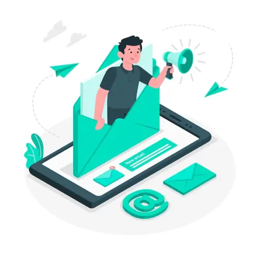 Temporary mail for receiving and sending letters