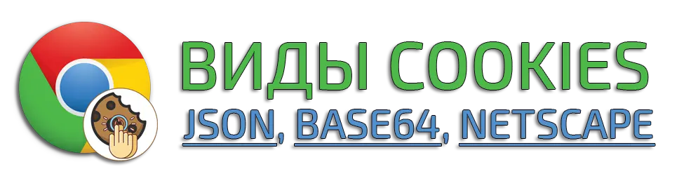 Виды cookies для программ: JSON, Base64, Netscape